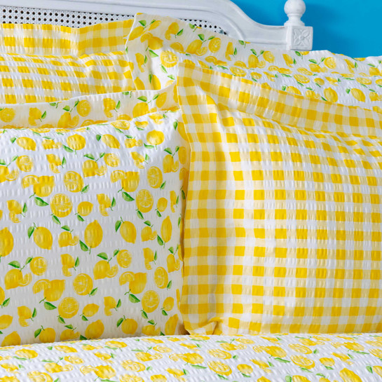 Karaca Home Lemon Sarı Nonıron Çift Kişilik Nevresim Takımı