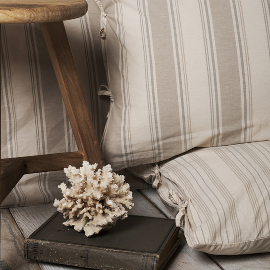 Karaca Home Naturel Line Jerardo Bej Armur Çift Kişilik Nevresim Takımı