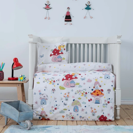 Karaca Home Mushrom %100 Pamuk Bebek Nevresim Takımı