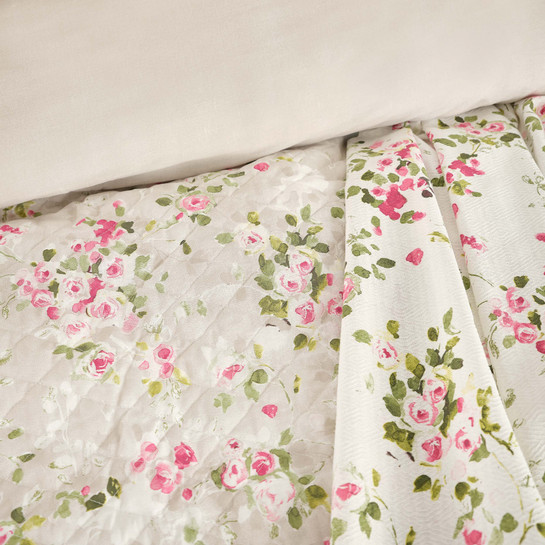  Karaca Home Divine Bej %100 Pamuk Çift Kişilik Summer Set (Nevresim Takımı+Pike)
