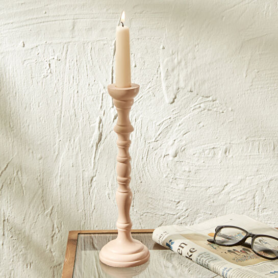 Karaca Home Joyful Şamdan 28 cm Pembe