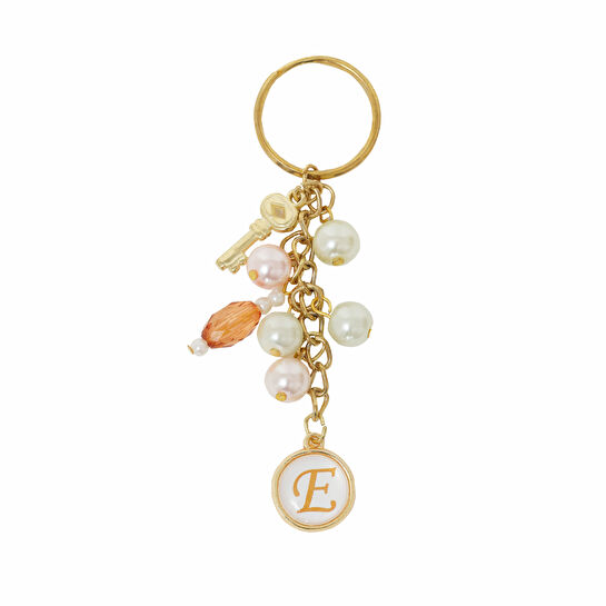 Karaca Home Pearly E Harfli Anahtarlık