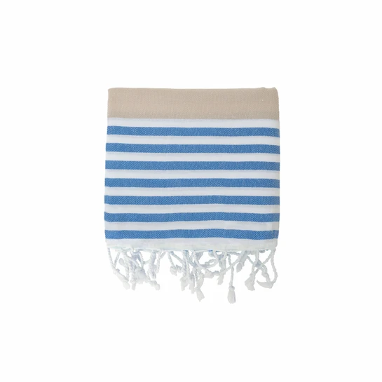 Karaca Home Ella %100 Pamuk Peştemal 130x170 cm Gri-Lacivert 