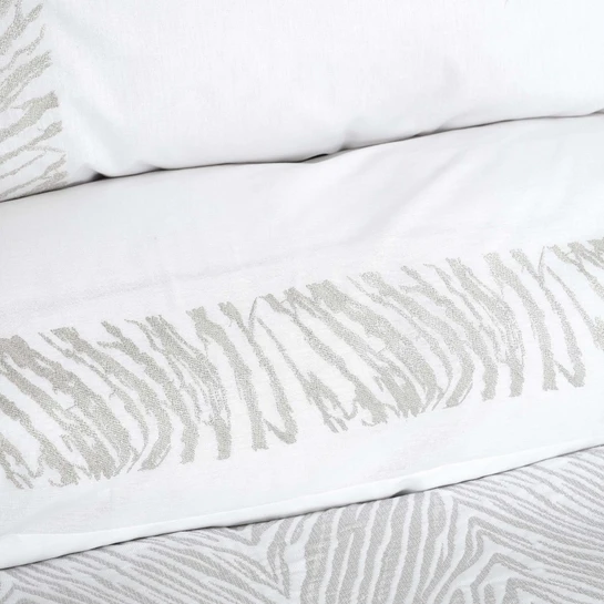 Karaca Home Olyssia Silver Nakışlı Düet Set