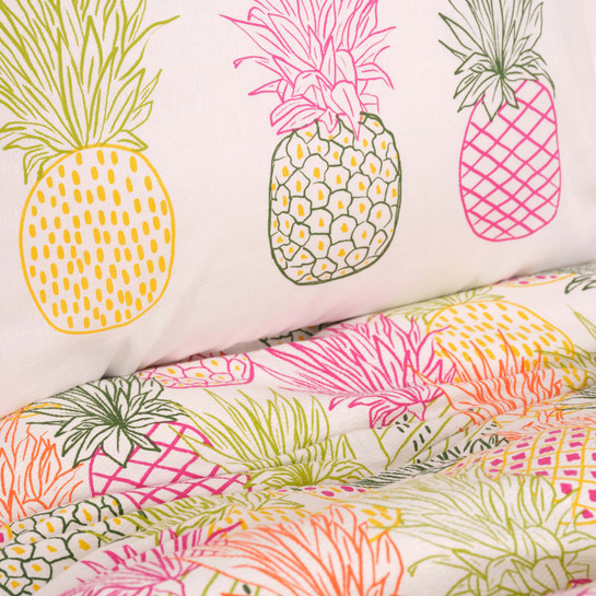 Karaca Home Young Tropical %100 Pamuk Çift Kişilik Pike Takımı