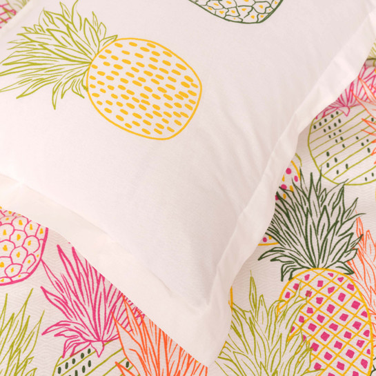 Karaca Home Young Tropical %100 Pamuk Çift Kişilik Pike Takımı
