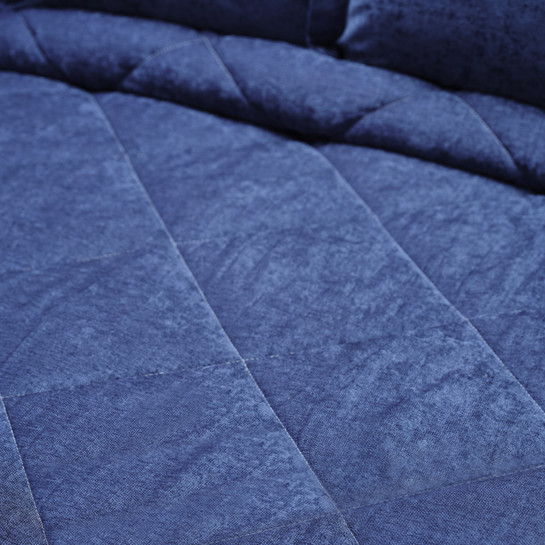 Karaca Home Sheen Mavi Private Çift Kişilik Comfort Set
