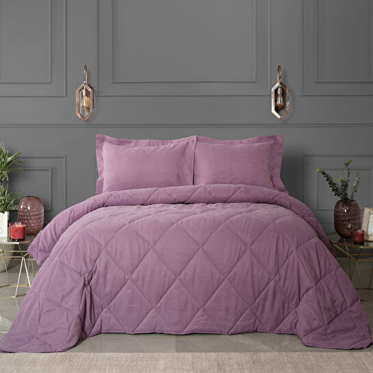 Karaca Home Glaze Gül Kurusu Private Çift Kişilik Comfort Set