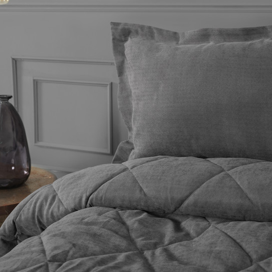 Karaca Home Glaze Antrasit Private Çift Kişilik Comfort Set