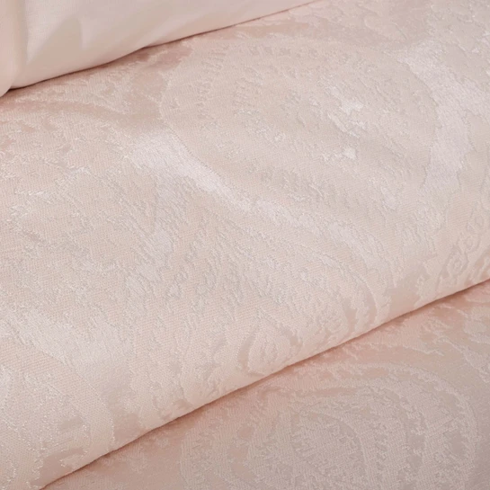 Karaca Home Aura Pudra Dantelli %100 Pamuk Private Çift Kişilik Pike Set