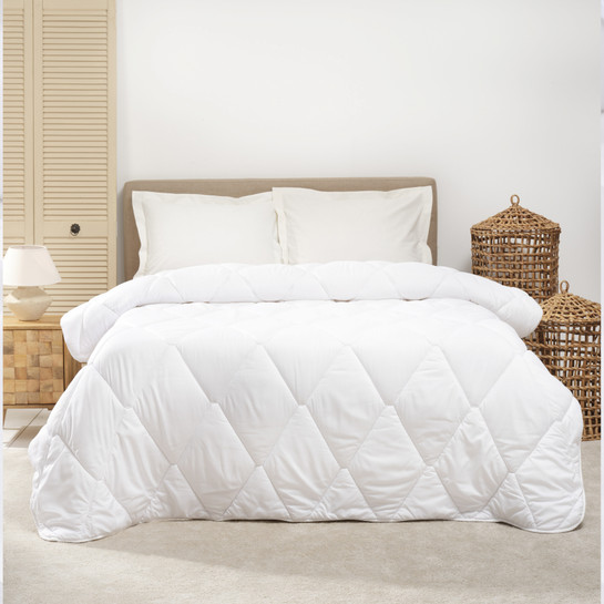 Karaca Home Pamuklu Optik Tek Kişilik Yorgan 1 Adet Yastık 50x70 cm