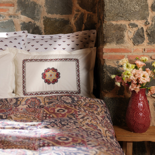 Karaca Home Ariana Kırmızı Çift Kişilik Nish Set