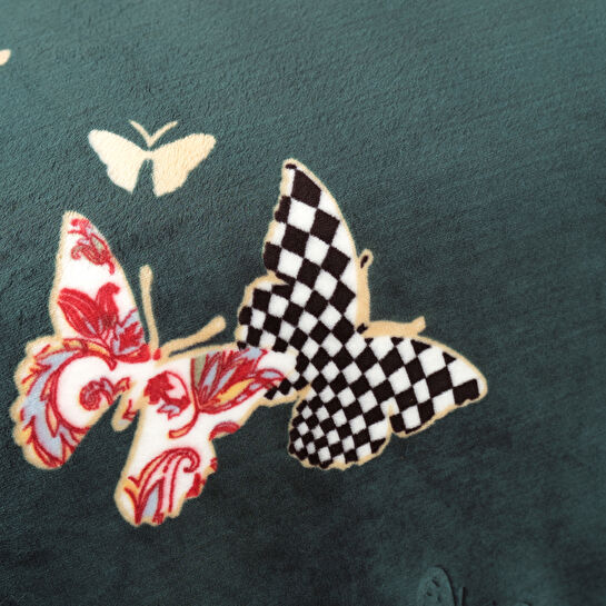 Karaca Home Uniq Petrol Embos Çift Kişilik Battaniye