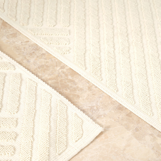 Karaca Home Kelly Line Krem Paspas Set