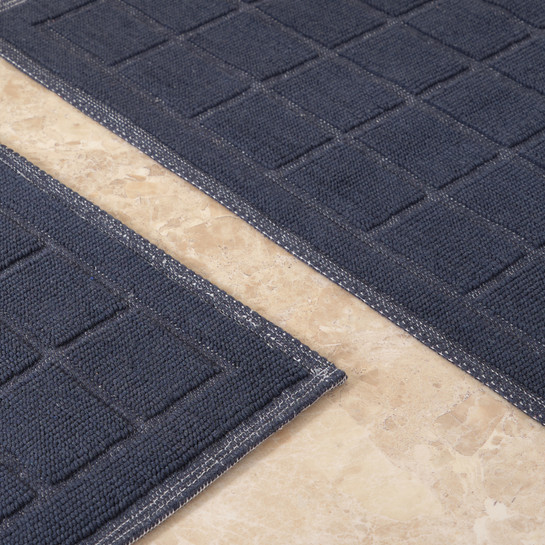 Karaca Home Kelly Quatre İndigo Paspas Set