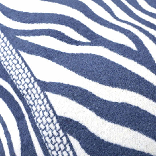 Karaca Home Almeda Mavi Tek Kişilik Pamuk Battaniye