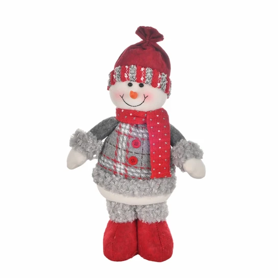 Karaca Home Standing Snowman Peluş Obje 34 cm