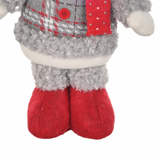 Karaca Home Standing Snowman Peluş Obje 34 cm