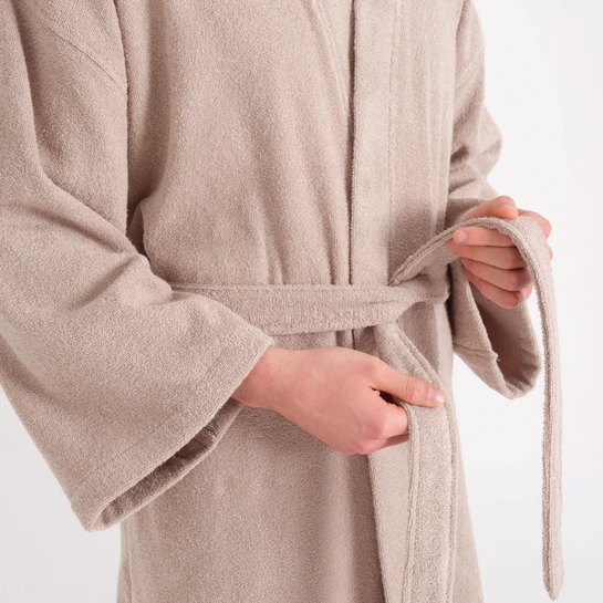 Karaca Home Tokyo Vizon Relax %100 Pamuk Bornoz L/XL