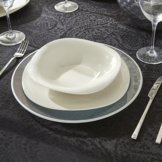 Karaca Home Aurelie Supla Gümüş 32 cm