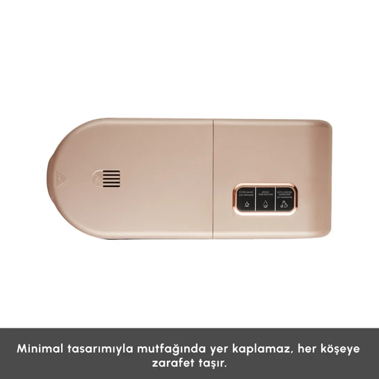 Karaca Hatır Plus 5 in 1 Essential Közde ve Sütlü Türk Kahvesi ve Filtre Kahve Makinesi Rosie Brown