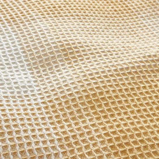 Karaca Home Flow Ekose Çift Kişilik Waffle Pike 200x230 cm Hardal