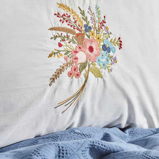 Karaca Home Spring Tek Kişilik Nish Set Beyaz