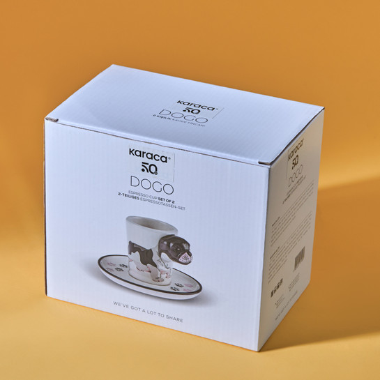 Karaca Dogo 2 Kişilik Kahve Fincan Takımı 60 ml
