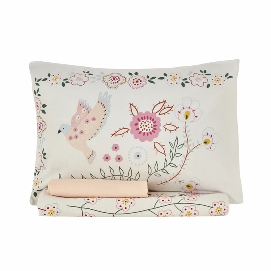 Karaca Home Young Giraffe Tek Kişilik Pike Takımı Pink