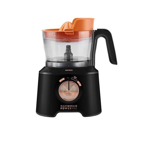 Karaca Mastermaid Power Max 11 in 1 Mutfak Robotu 2500W Black Copper