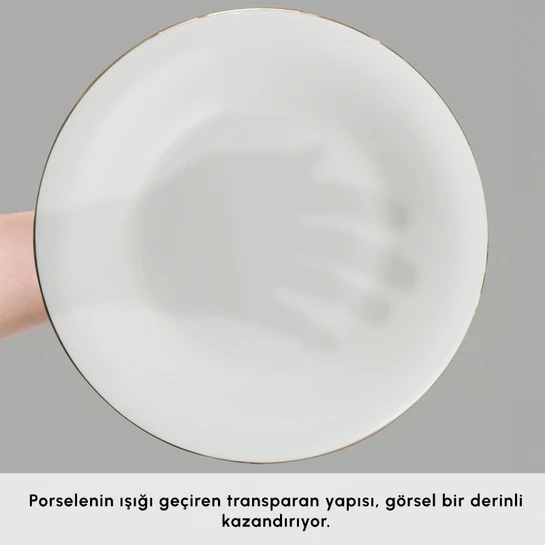 Karaca Fine Pearl Fame 26 Parça 6 Kişilik Kahvaltı Takımı Gold