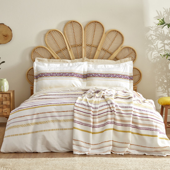 Karaca Home Morin %100 Pamuk Çift Kişilik Nevresim Pike Takımı Multi Color