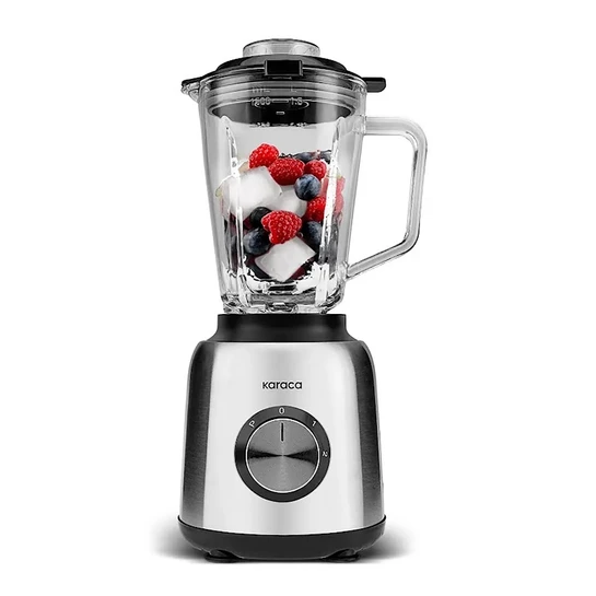 Karaca İnox 1.5 Lt Cam Hazneli Smoothie Blender