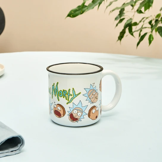 Karaca Rick And Morty Beyaz Kupa 400 Ml