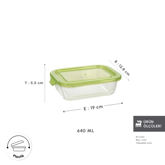 Karaca Lucy Saklama Kabı 640 Ml