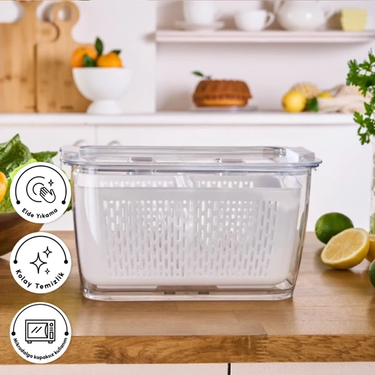 Karaca Citrus Sebze / Meyve Saklama Kabı XL