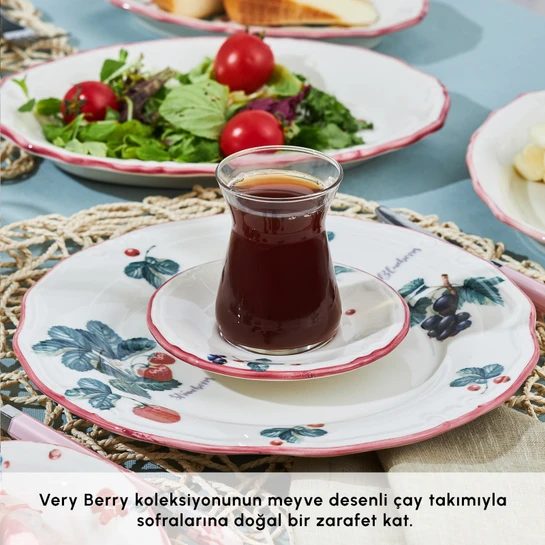 Karaca Very Berry 32 Parça 6 Kişilik Kahvaltı Takımı