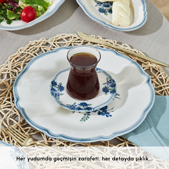 Karaca Nostalji 32 Parça 6 Kişilik Kahvaltı Takımı