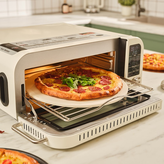 Karaca Vintage Craft Pizza Makinesi ve Airfryer Cream