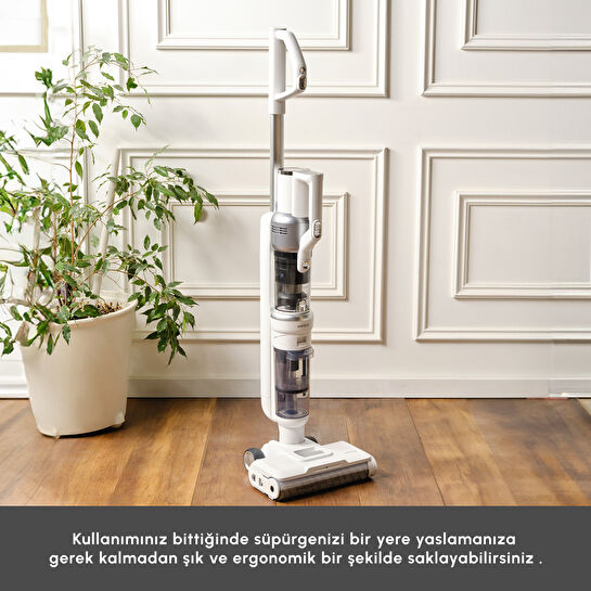 Karaca Aquaclean Pet 3in1 Islak ve Kuru Kablosuz Dikey Süpürge