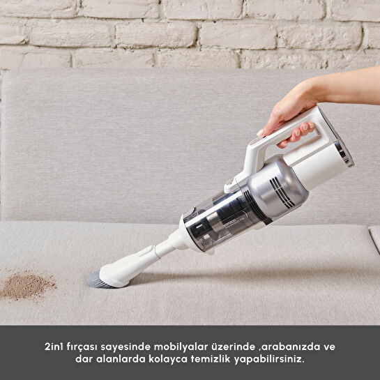 Karaca Aquaclean Pet 3in1 Islak ve Kuru Kablosuz Dikey Süpürge