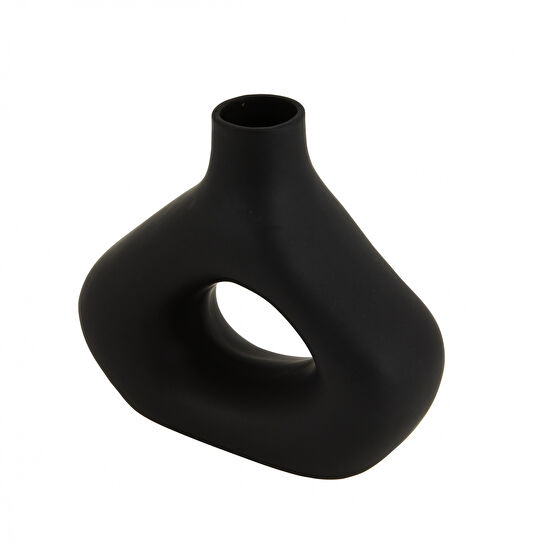 Karaca Home Hester Siyah Vazo 23 Cm