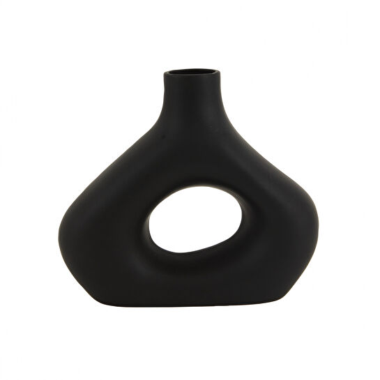 Karaca Home Hester Siyah Vazo 23 Cm