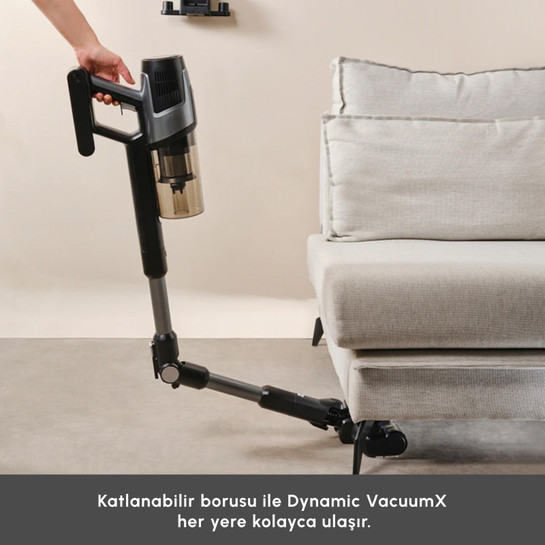 Karaca Dynamic Vacuumx 3 in 1 Kablosuz Islak Kuru Dikey Süpürge