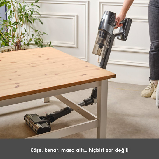 Karaca Dynamic Vacuumx 3 in 1 Kablosuz Islak Kuru Dikey Süpürge