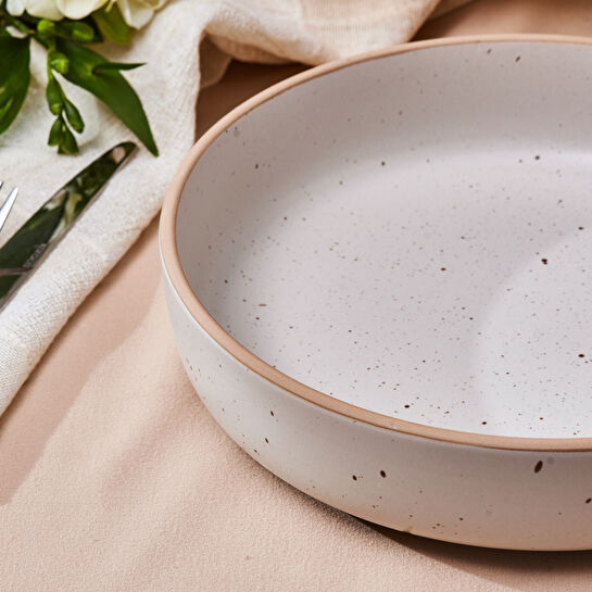 Karaca Chicago Dot Reaktif Çukur Tabak 20 Cm