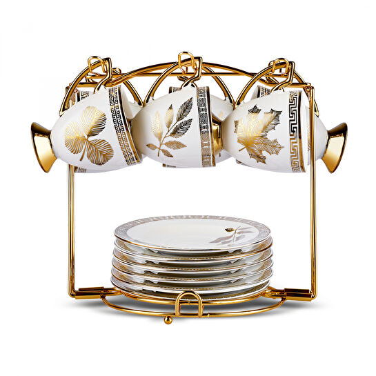 Karaca Betty Standlı 6 Kişilik Kahve Fincanı 85 Ml