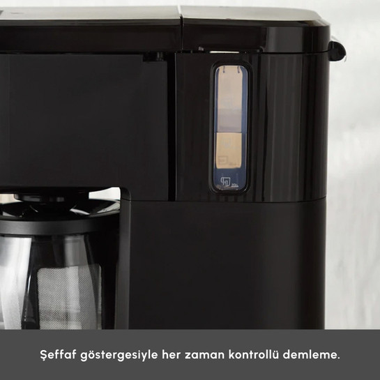 Karaca Just Coffee Aroma 2 in 1 Filtre Kahve Makinesi Walnut Brown