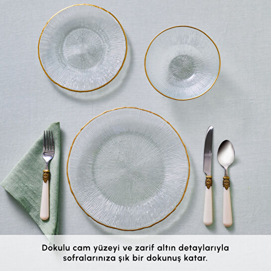 Karaca Fusion 18 Parça 6 Kişilik Yemek Takımı
