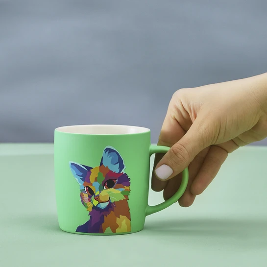 Karaca Soft Touch Kedi 350 Ml Kupa